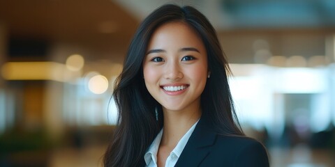 Naklejka premium Business Professional in Office Environment