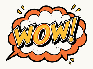 Comic effect line elements, featuring classic speech bubbles with word 