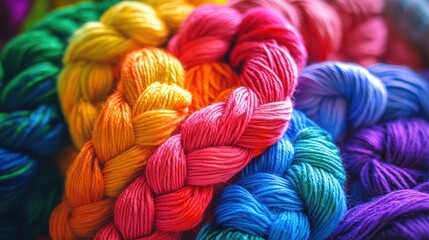Rainbow Yarn