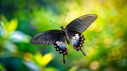 Butterfly flying, close shot wallpaper. 