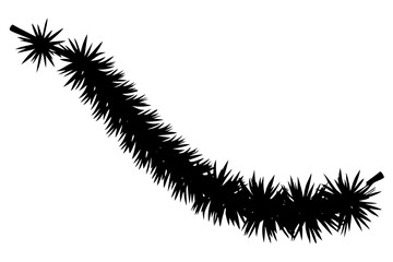 Charming holiday-themed doodles featuring Christmas trees, ornaments, and festive decorations.editable icon