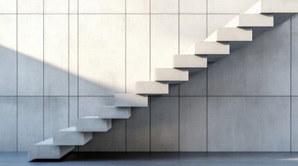 Modern Concrete Staircase