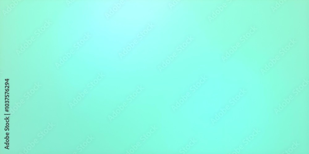 Wall mural pastel green gradient with a smooth, glossy finish, resembling a polished surface create with ai