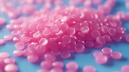 Obraz premium Plastic resin pellets