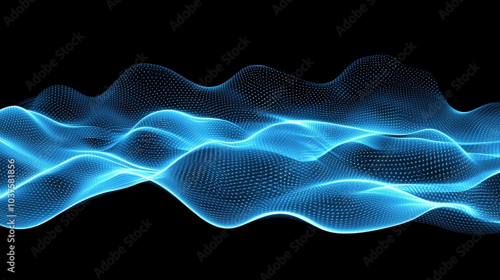 Poster abstract data technology background. dots and lines connected. 3d rendering in 4k.
