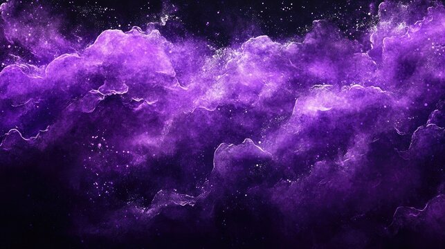 Purple rain texture against a black backdrop embodying a fantasy and surrealist theme