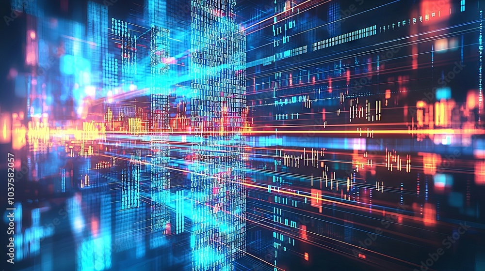 Aufkleber data analytics and insights using big data and stock technology. data mining, filtering, sorting, cl