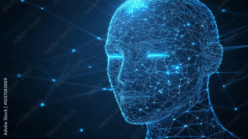 Poster integrated facial recognition interface with 3d scanning.