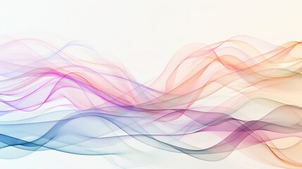 Fototapeta premium Abstract Colorful Waves