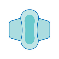 women's sanitary napkins icon vector illustration design template