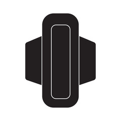 women's sanitary napkins icon vector illustration design template