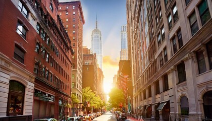 Fototapeta premium view of the old town