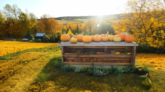 Mockup of a podium with a metallic silver finish. Video