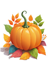 Naklejka premium Pumpkin
