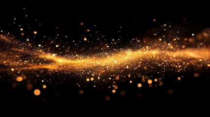 Obraz premium Dynamic Flames with Embers Flying