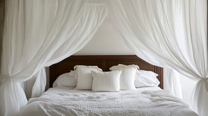 White Canopy Bed