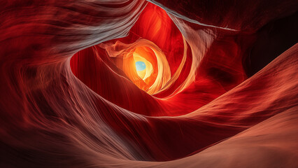 antelope canyon in arizona - background travel and artwork concept