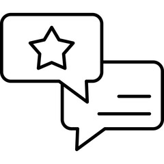 Rating Chat Icon