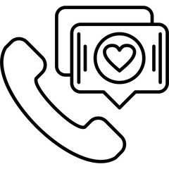 Lover Call Icon