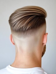 Fototapeta premium blowout taper hairstyle