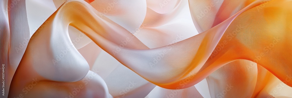 Aufkleber colorful, flowing shapes mimic gift boxes and ribbons, creating a vibrant and engaging composition t