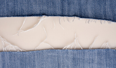 Jeans fabric texture. Blue denim jean background. Jeans texture or denim background. Jeans with...