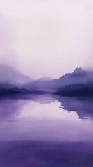 Fototapeta premium Soft Lilac Gradient with Calming Grainy Effects