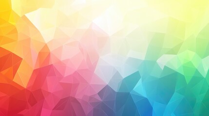Fototapeta premium Colorful abstract geometric polygonal background