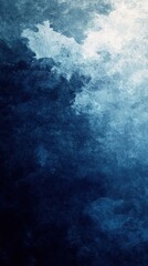 Obraz premium Moody Gradient from Deep Blue to Dark Textures