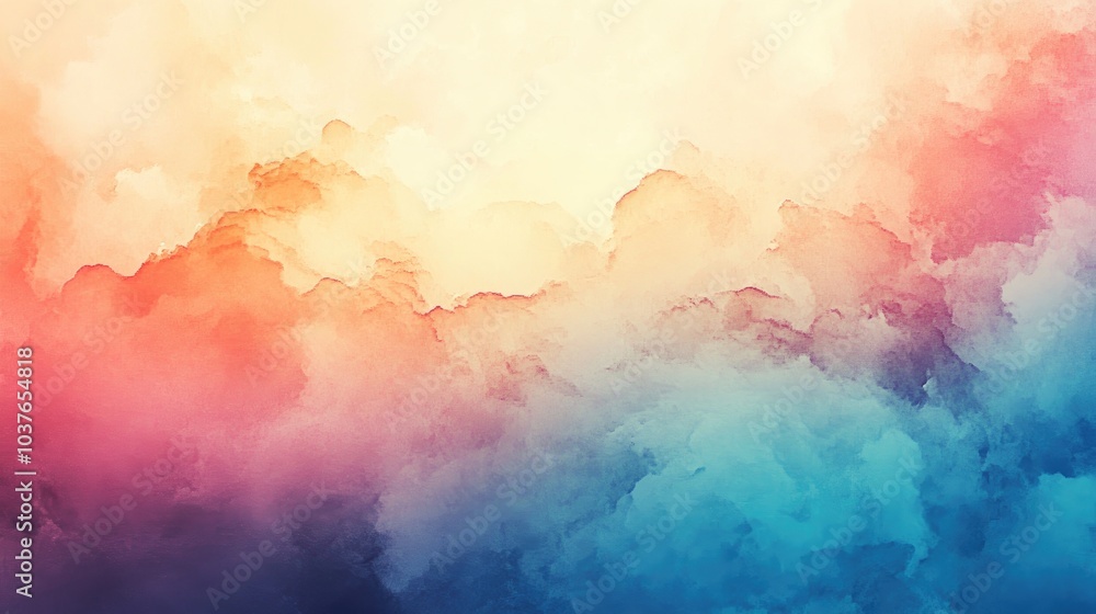 Poster gradient effect in digital artwork background texture design
