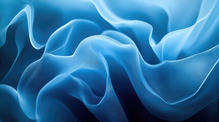 Obraz premium Elegant abstract wallpaper in azure tones ideal for interior decoration corporate designs blogs postcards posters and various creative projects