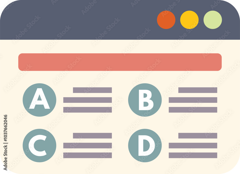 Poster website is displaying a survey with multiple choice answers