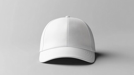 white baseball cap mockup
