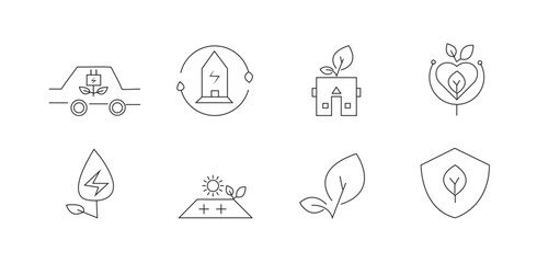 Eco-friendly icons