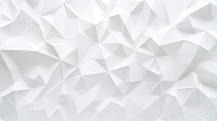 Abstract White Geometric Background