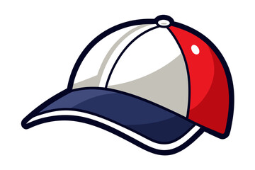  Baseball cap on white background