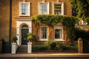 Exterior of rich tapestry UK's residential architecture