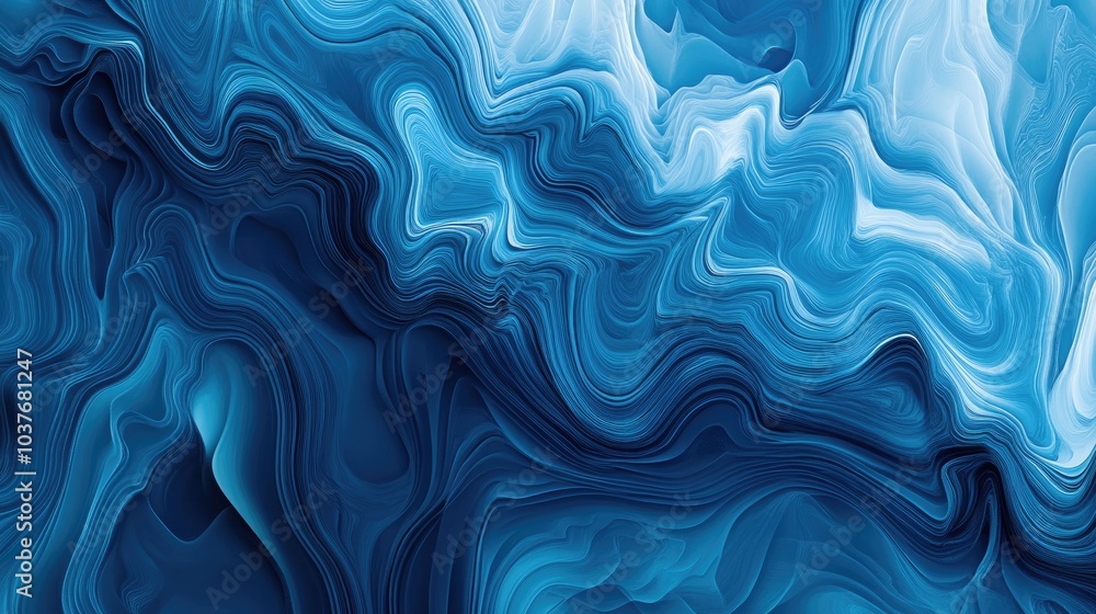 Poster captivating abstract background featuring a dynamic gradient of blue hues offering an artistically d
