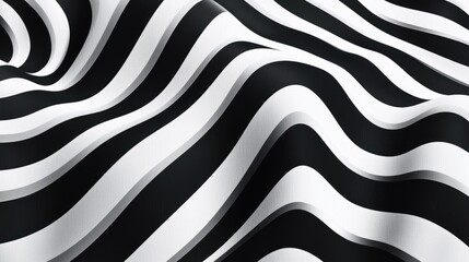 Elegant wavy striped wallpaper illustration ideal for enhancing social media pages posters presentations outdoor advertising and various design projects