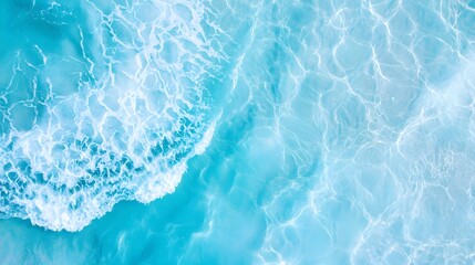 Naklejka premium Ocean Waves Abstract Texture