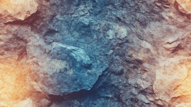 Beautiful cross processed cinematic rock texture for background