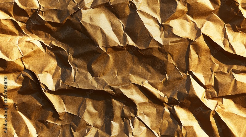 Poster contrast of brown paper texture against a shiny surface seamless square background tile ready high r