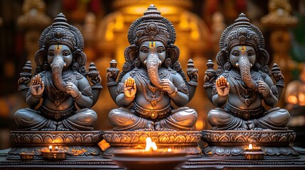 The Diyas or Indian style decorative lamps are characterized by their intricate designs using candles to illuminate the intricate patterns. They are often used during festivals such as Diwali.