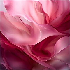 Obraz premium Rose (Love, Passion): A soft abstract background with petals representing love and passion.
