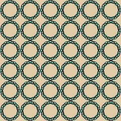 Fototapeta premium seamless abstract geometric pattern with circles