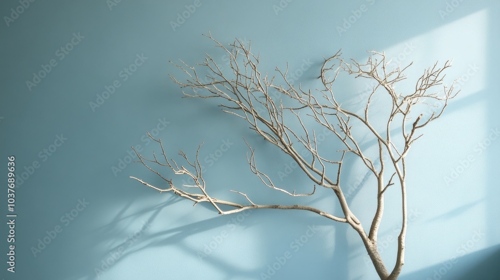 Aufkleber Decorative branches of a tree for enhancing your design