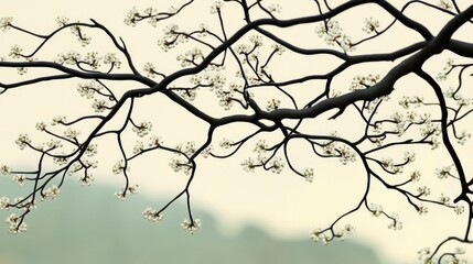 Obraz premium Flowering Tree Branches