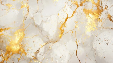 Naklejka premium Luxurious gold marble texture design for backgrounds featuring ceramic stone art for interior wall decor Includes a vector template