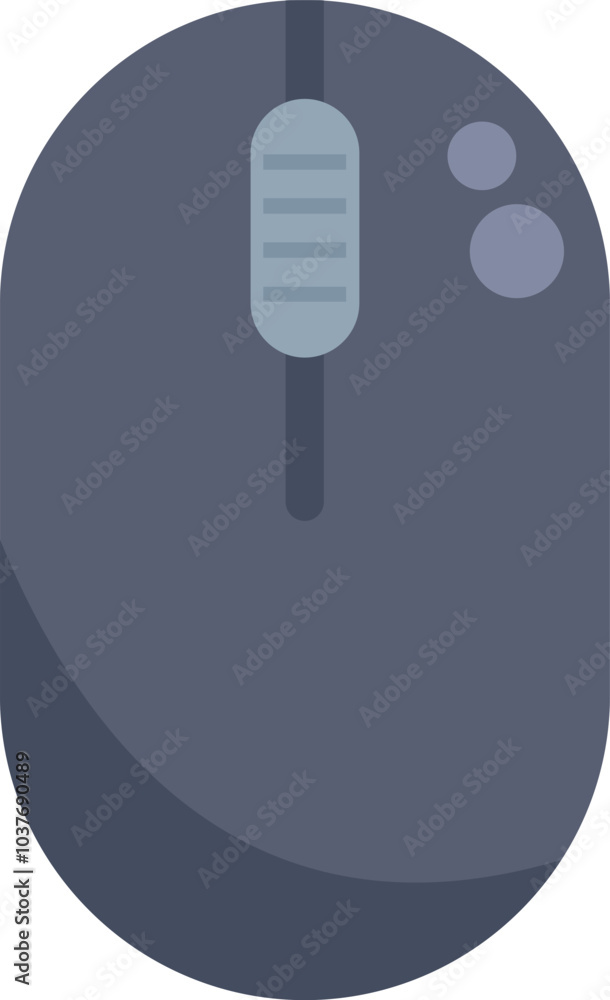 Poster modern wireless computer mouse providing seamless control and navigation for enhanced productivity