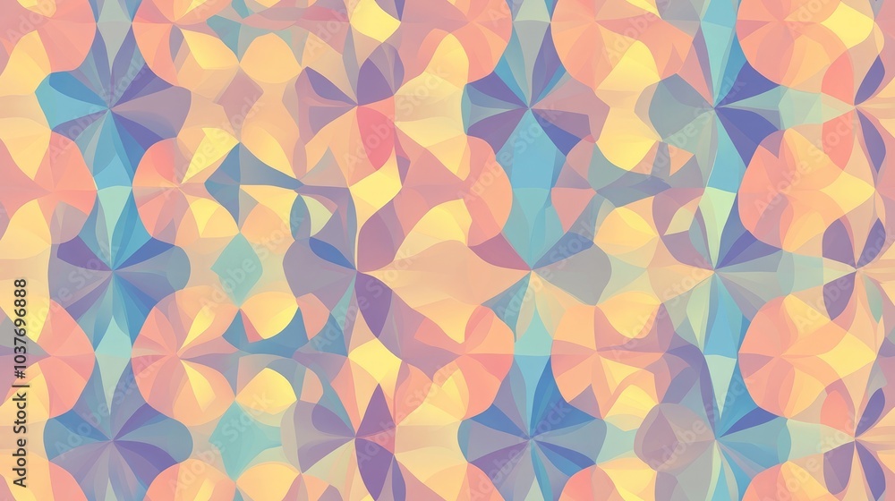 Poster abstract seamless color pattern for background texture